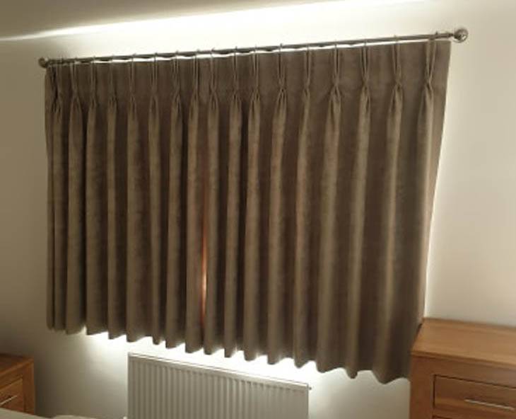 curtains in living room
